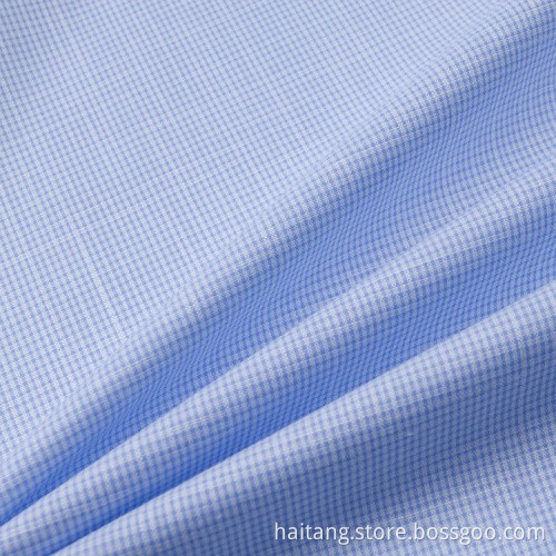 Check Cotton fabric Microfiber Dobby Fabric Business Fabric